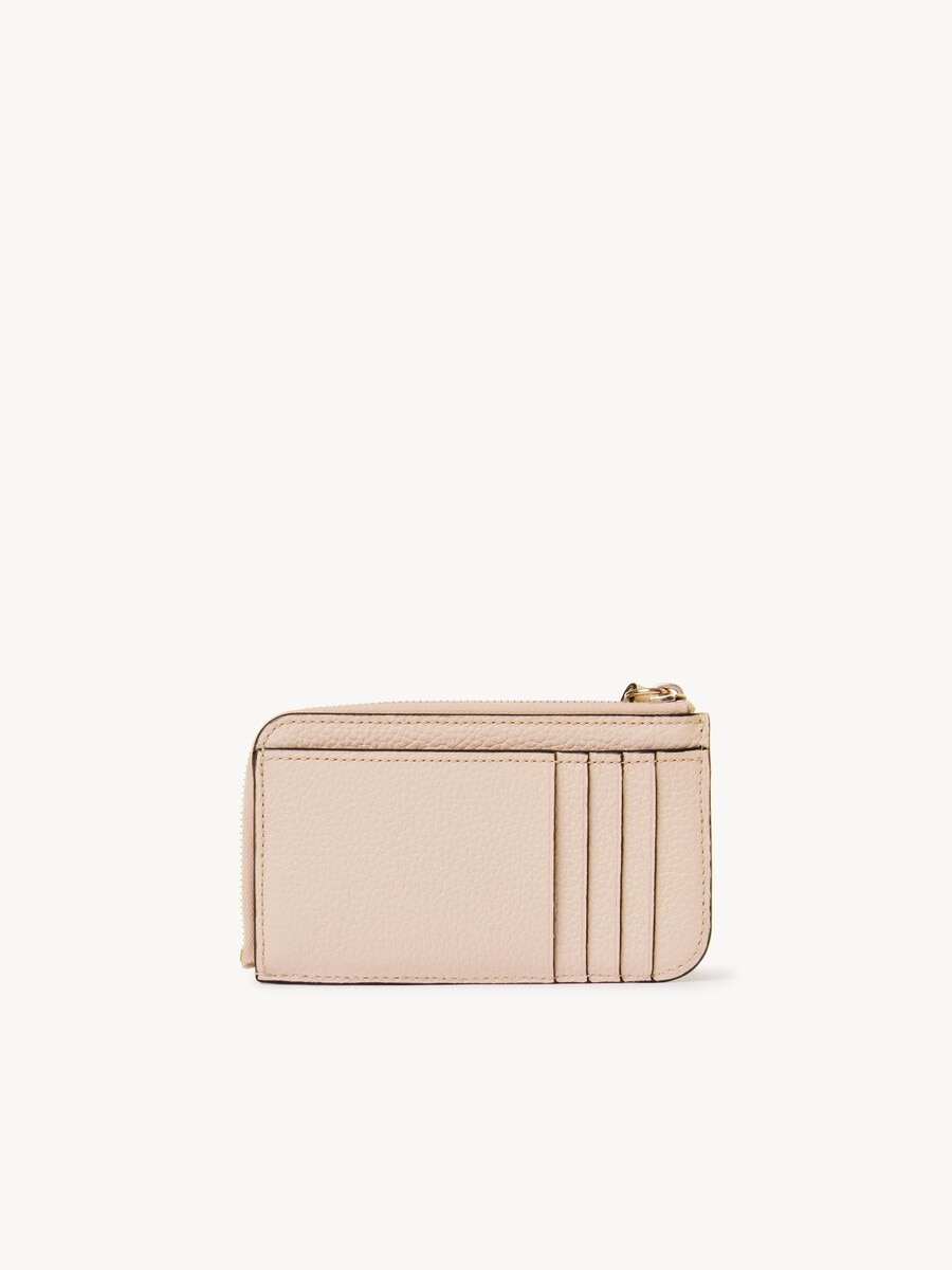 Alphabet wallet in grained leather - 3