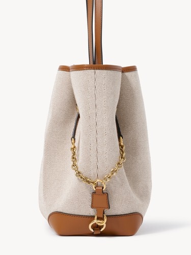 Chlo&eacute; Clover double carry bag in canvas - 8