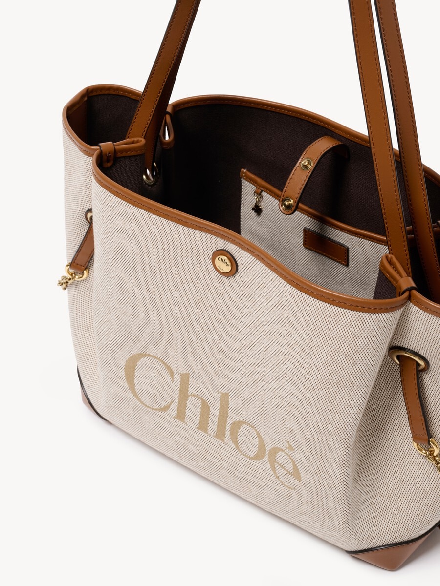 Sac double port&eacute; Chlo&eacute; Clover en toile - 6