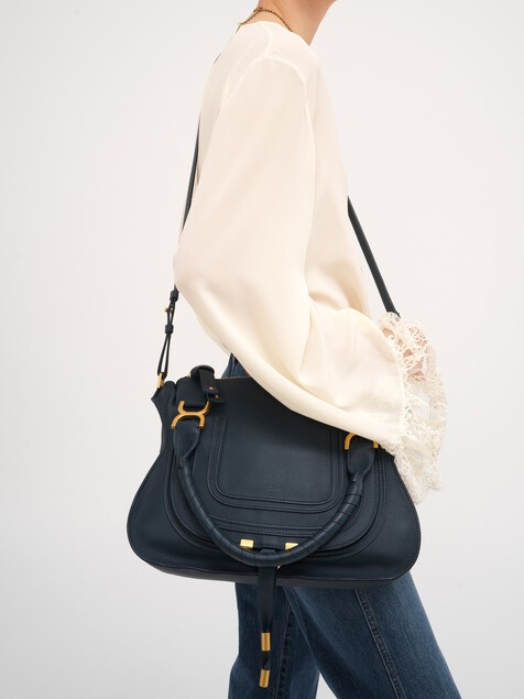 Marcie bag in grained leather