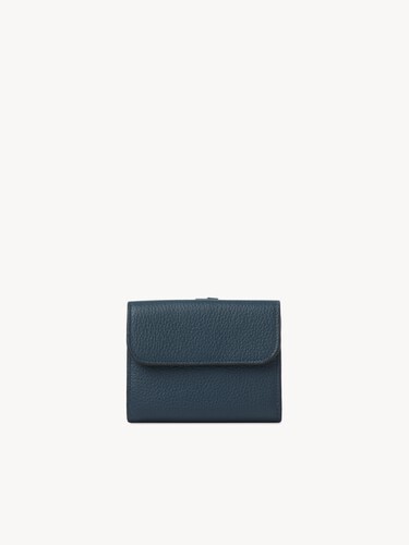Small Alphabet tri-fold in grained leather - 3