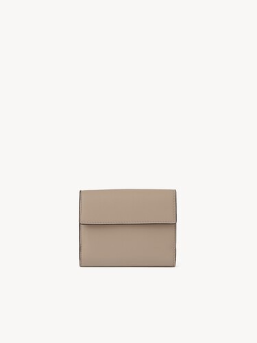 Small Envelope tri-fold in grained leather - 4