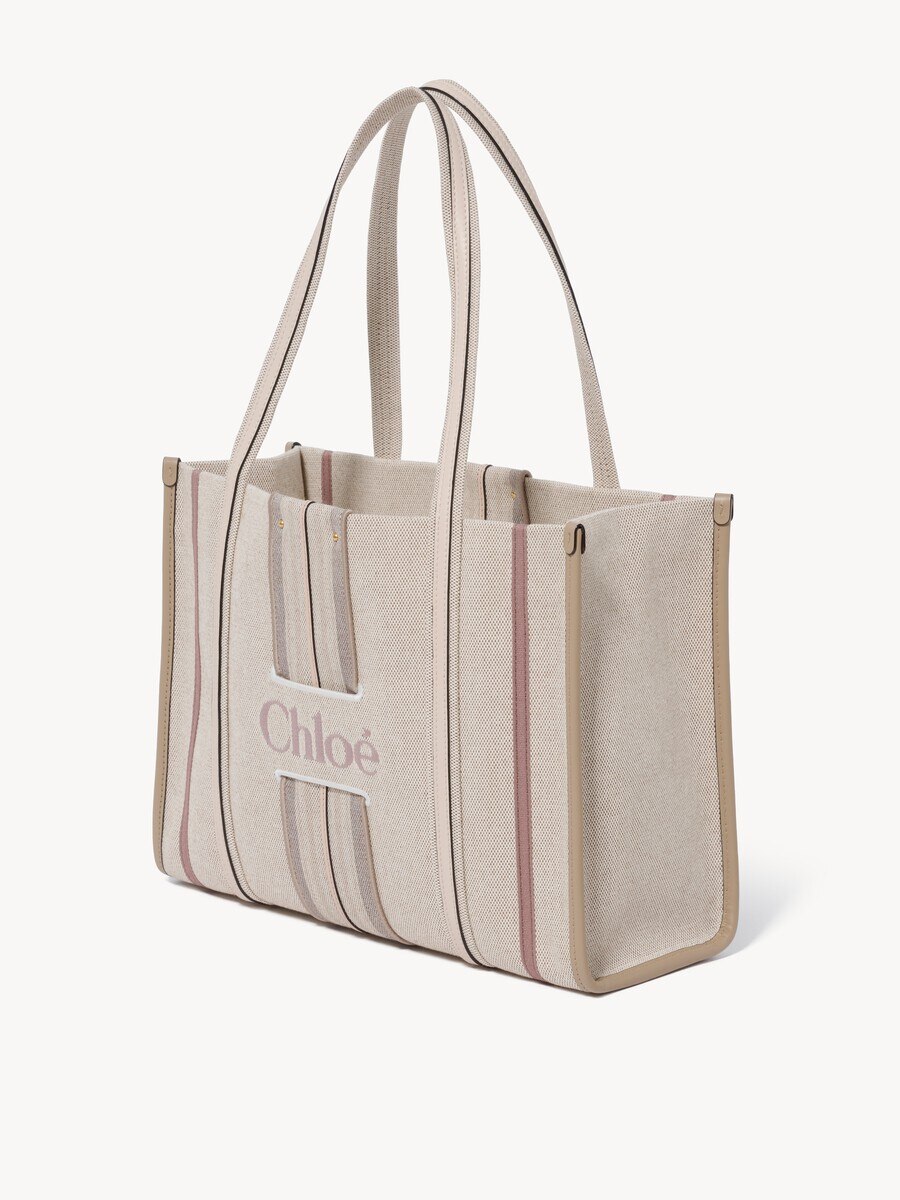 Woody Loop tote bag in canvas - 3