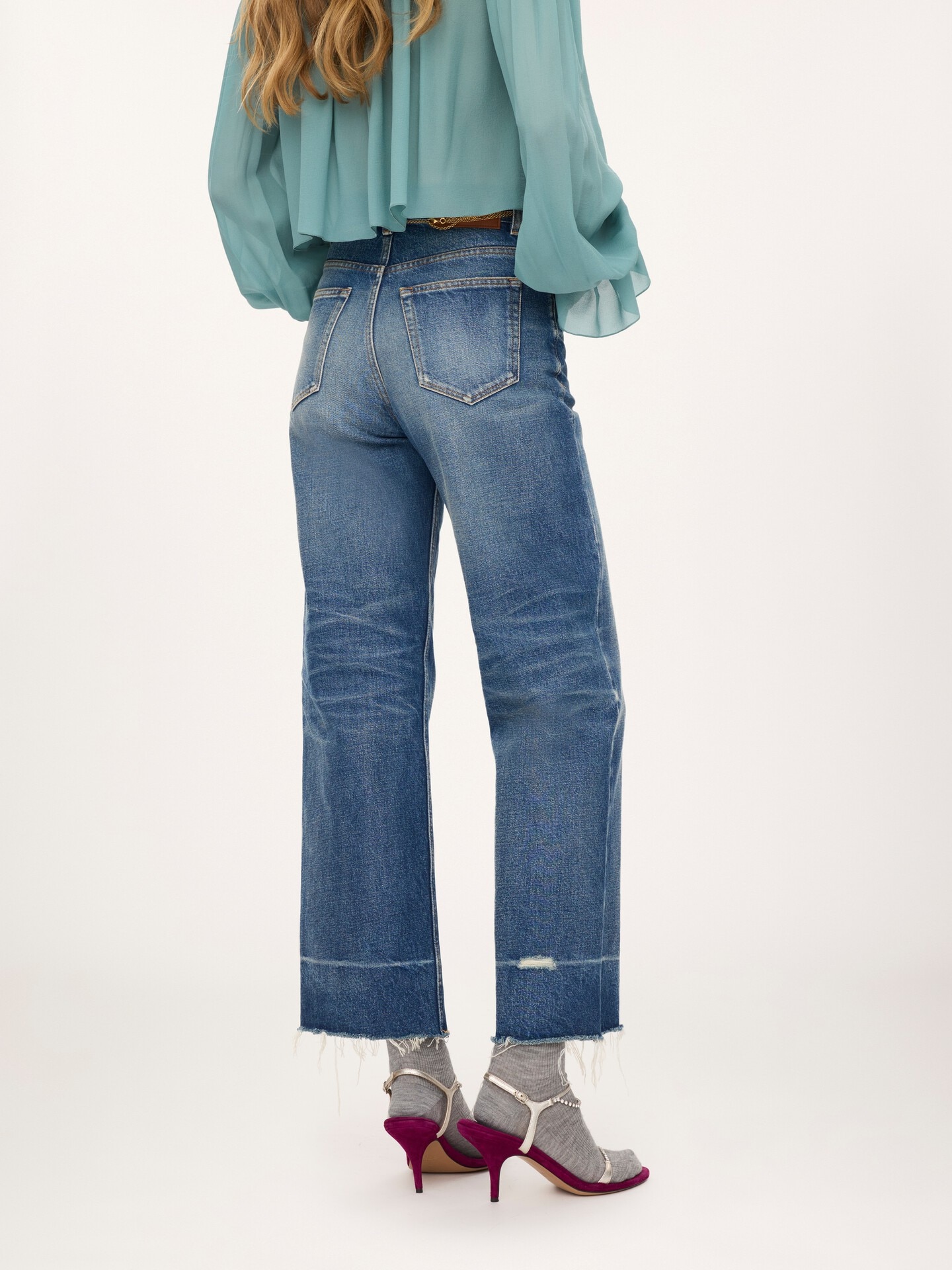 Bootcut jeans in denim - 4.0