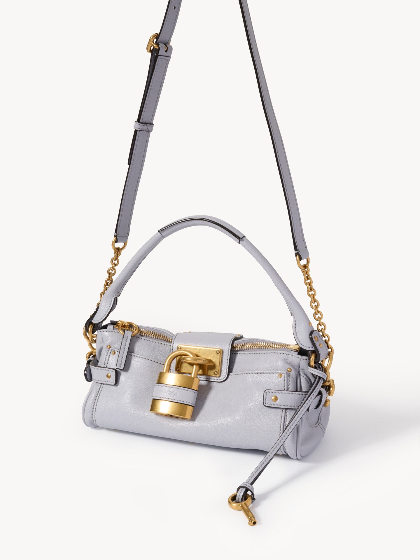 Petit sac &agrave; bandouli&egrave;re Paddington en cuir grain&eacute; - 2.0
