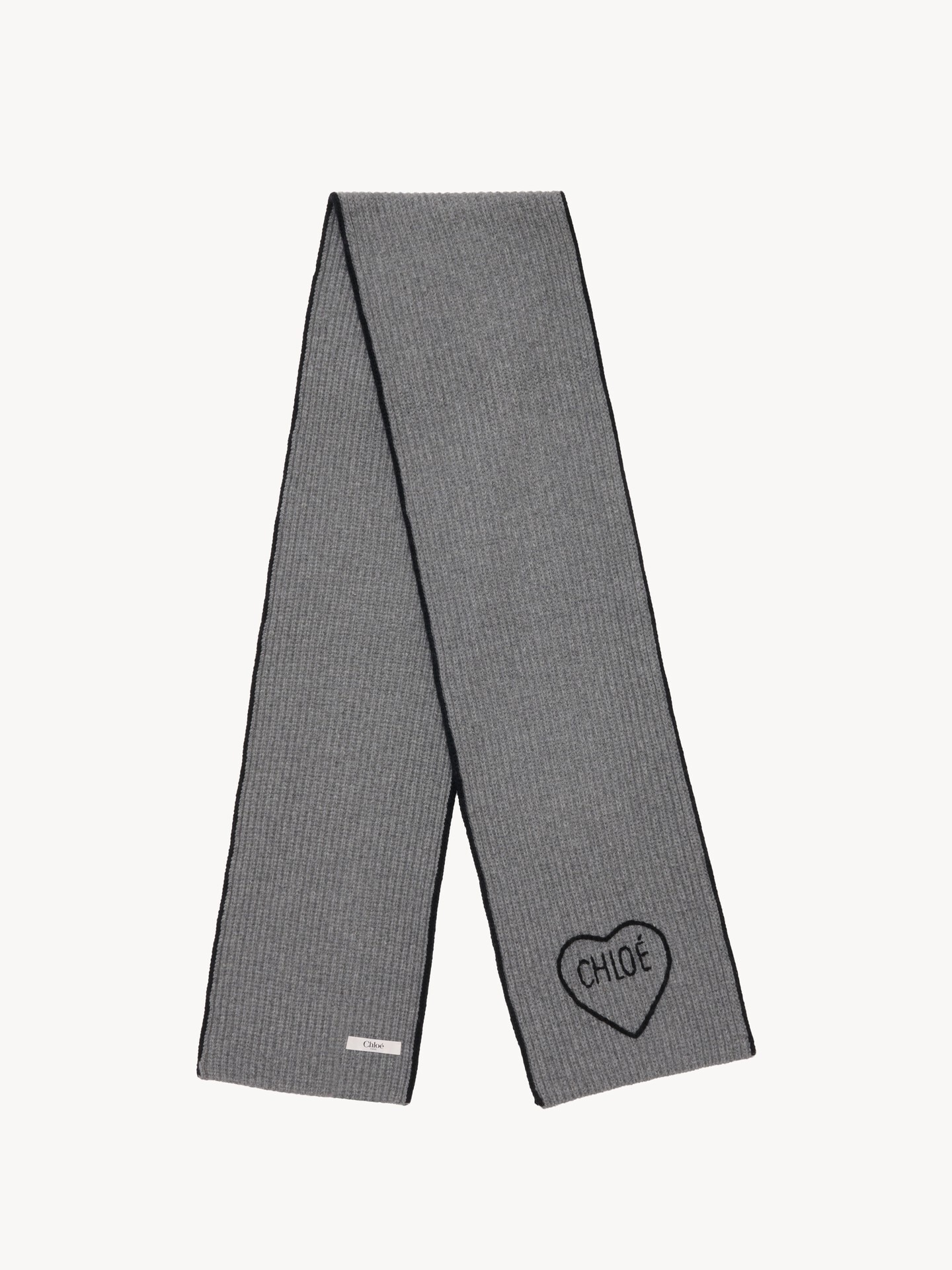The Chlo&eacute; Encoeur scarf in wool & cashmere - 1.0