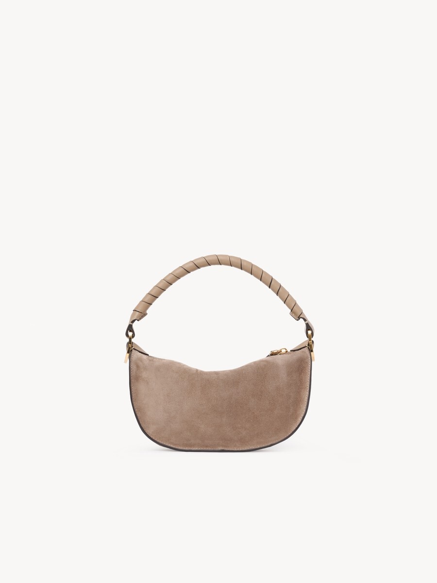 Mini Marcie shoulder bag in suede leather - 5