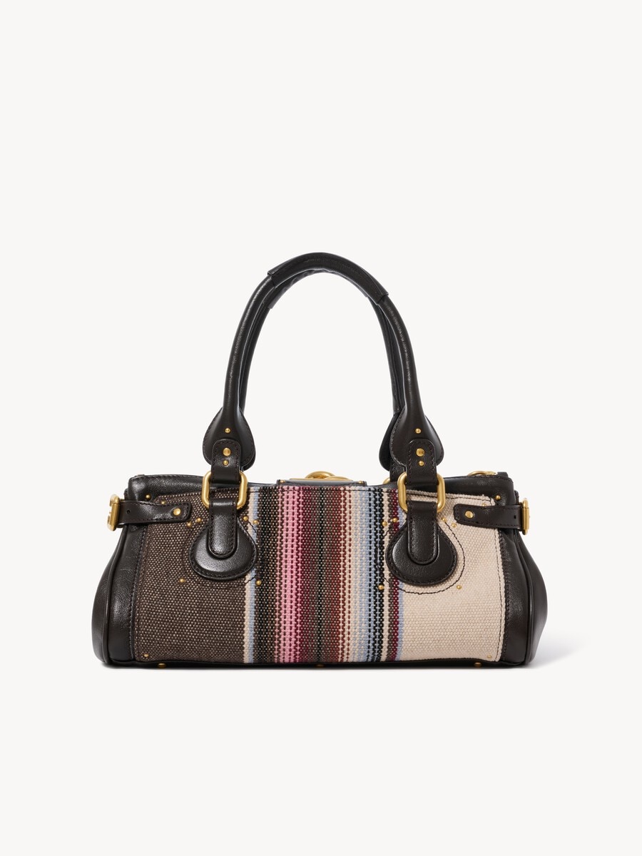 Paddington bag in tweed & grained leather - 4
