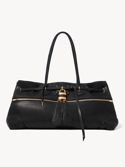 Large Paddington Sling east-west bag in soft leather
