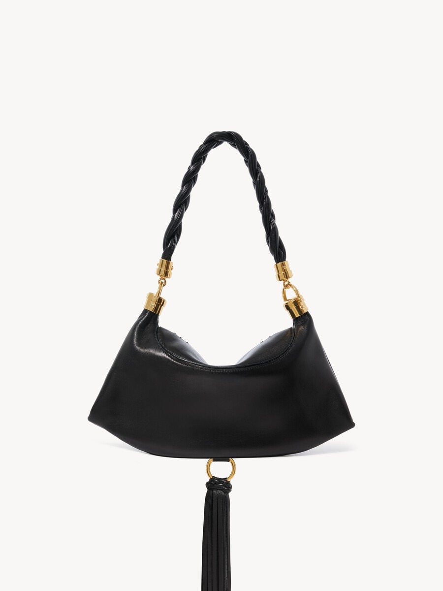 Small Marcie Foulard hobo bag in soft leather - 4