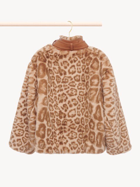 Veste &agrave; imprim&eacute; l&eacute;opard enfant