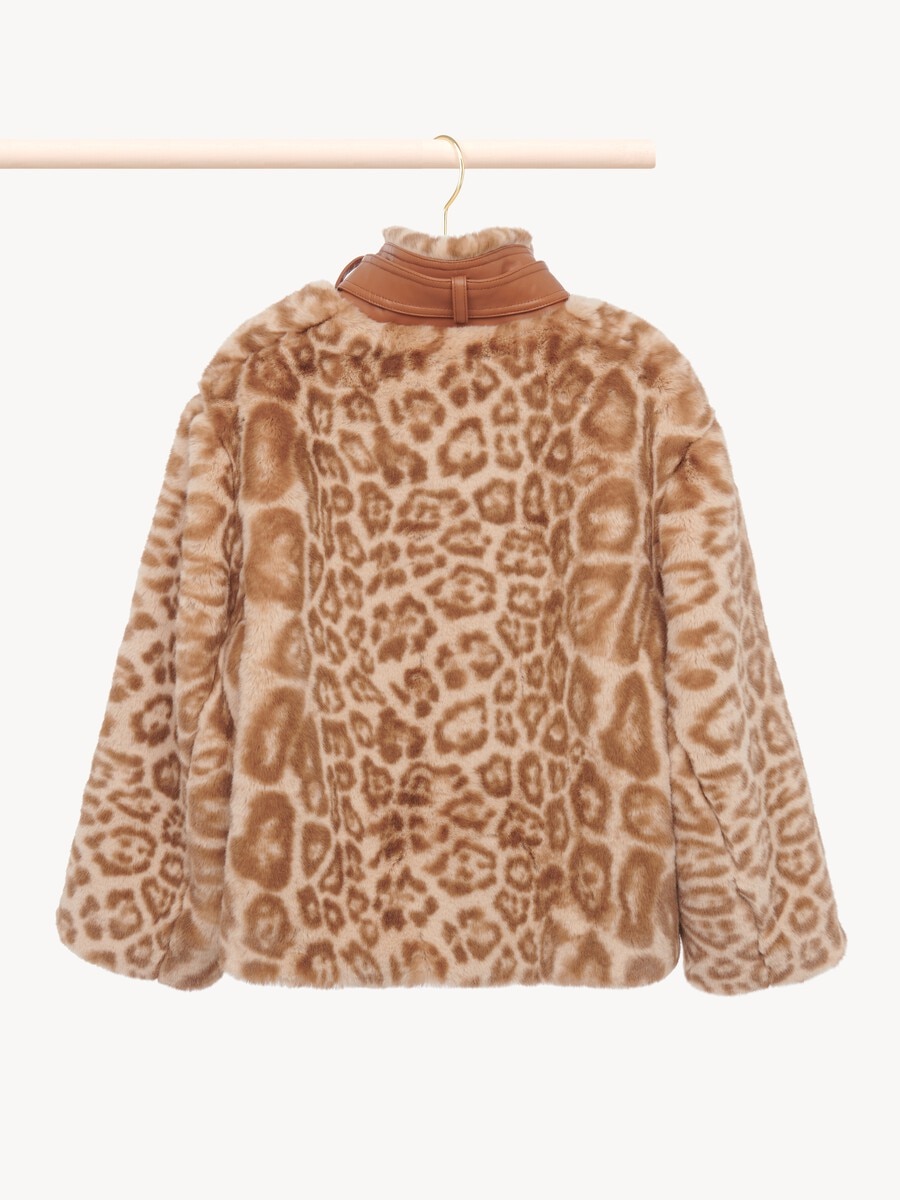 Veste &agrave; imprim&eacute; l&eacute;opard enfant - 2