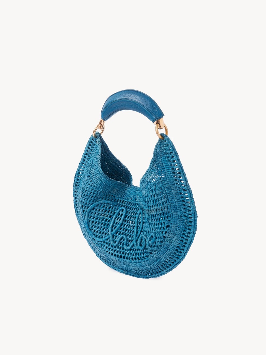 Bolso hobo Summer Banana de rafia - 6