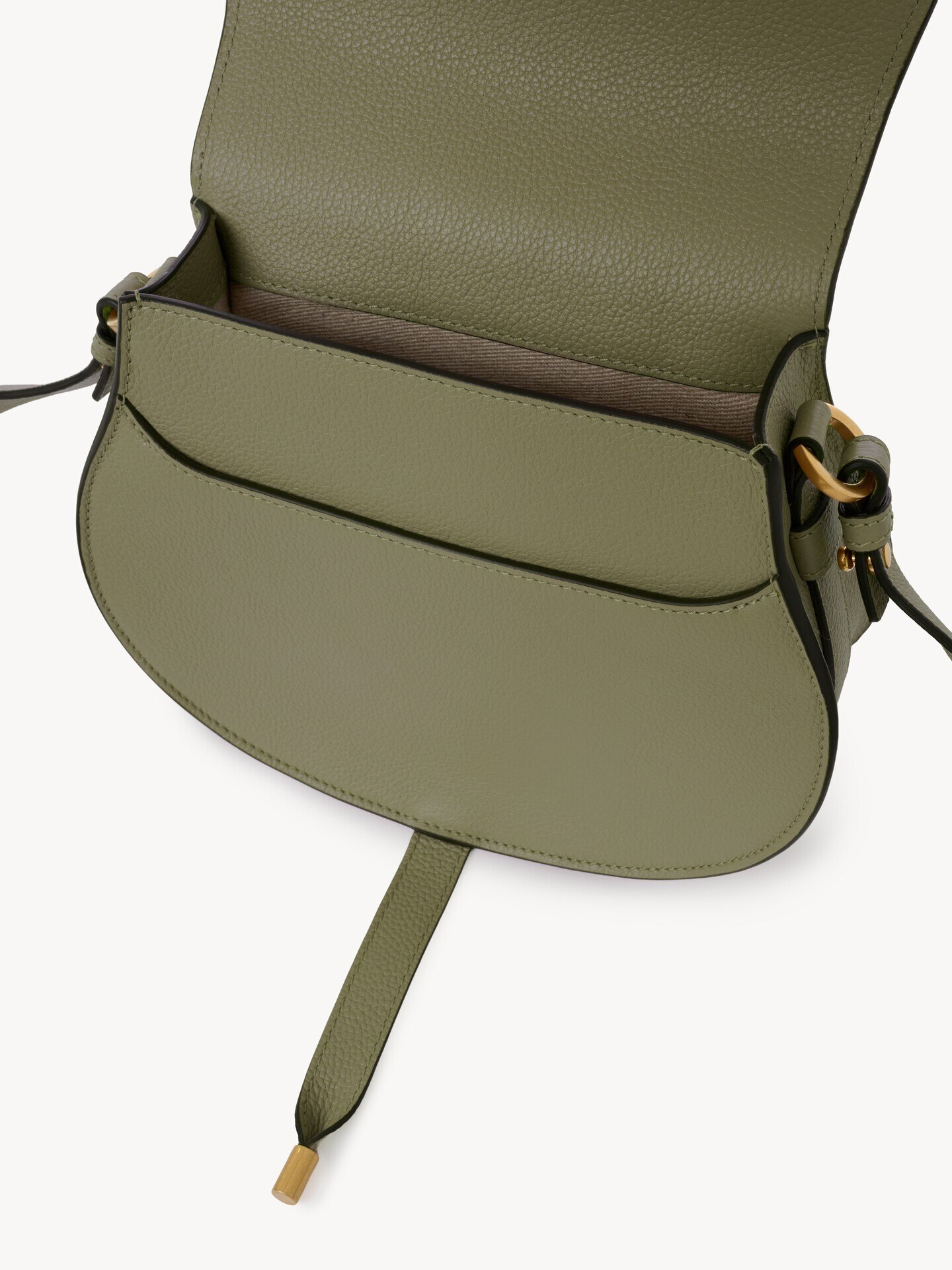 Sac port&eacute; &eacute;paule Marcie en cuir grain&eacute; - 5.0