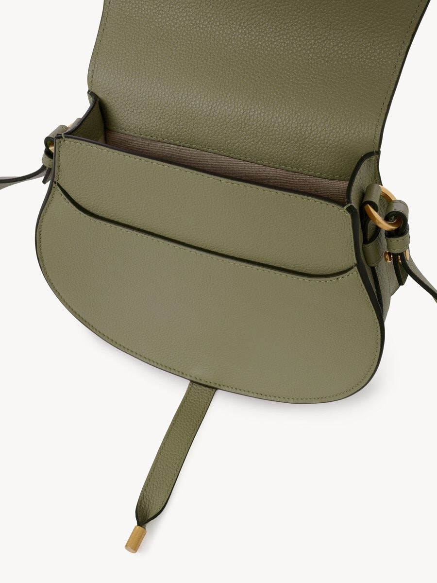 Sac port&eacute; &eacute;paule Marcie en cuir grain&eacute; - 5