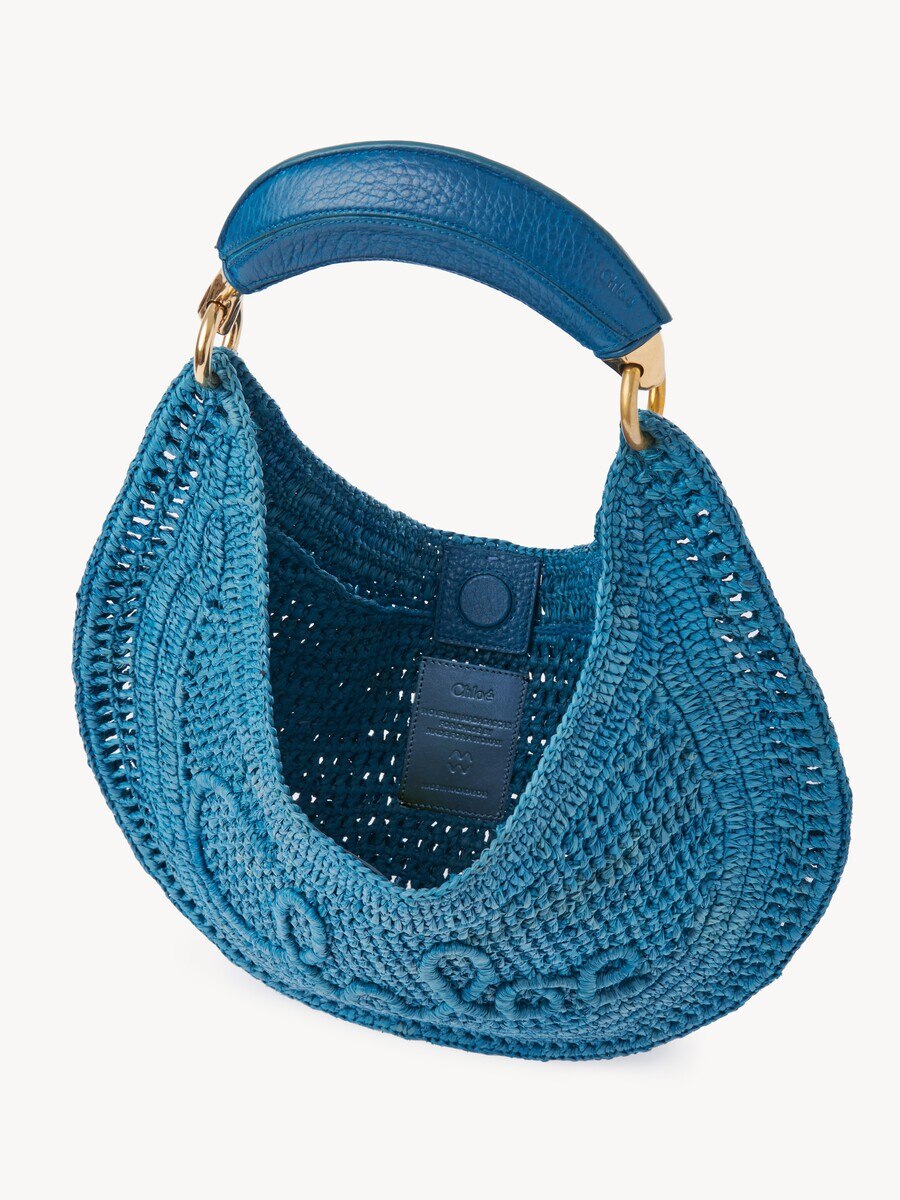 Bolso hobo Summer Banana de rafia - 8