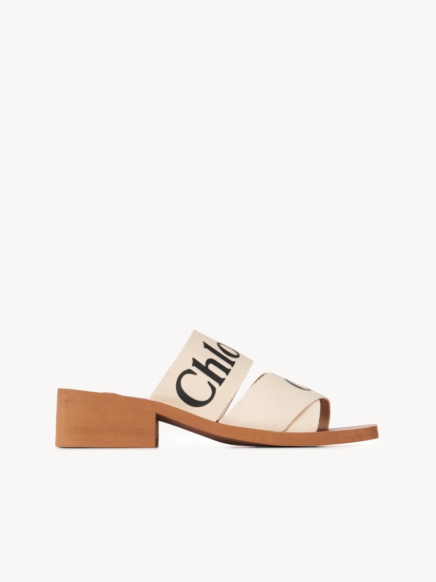 Woody heeled mule - 1