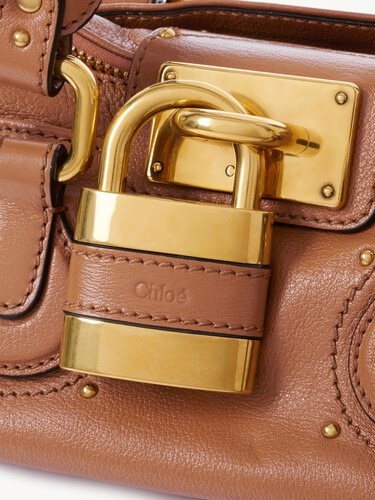 Small Paddington bag in grained leather - 7