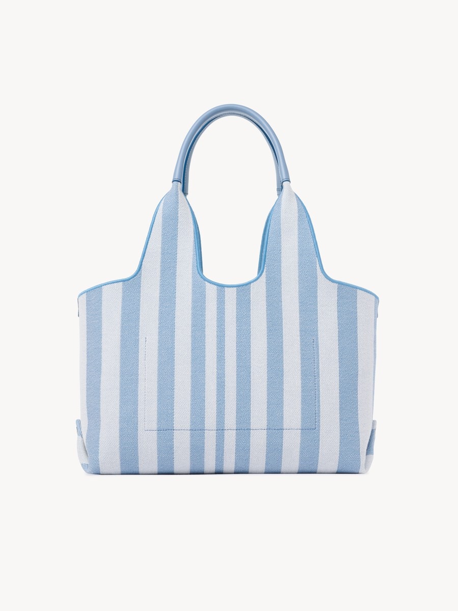 Bolso tote Chlo&eacute; Stripy East-West de jacquard - 6