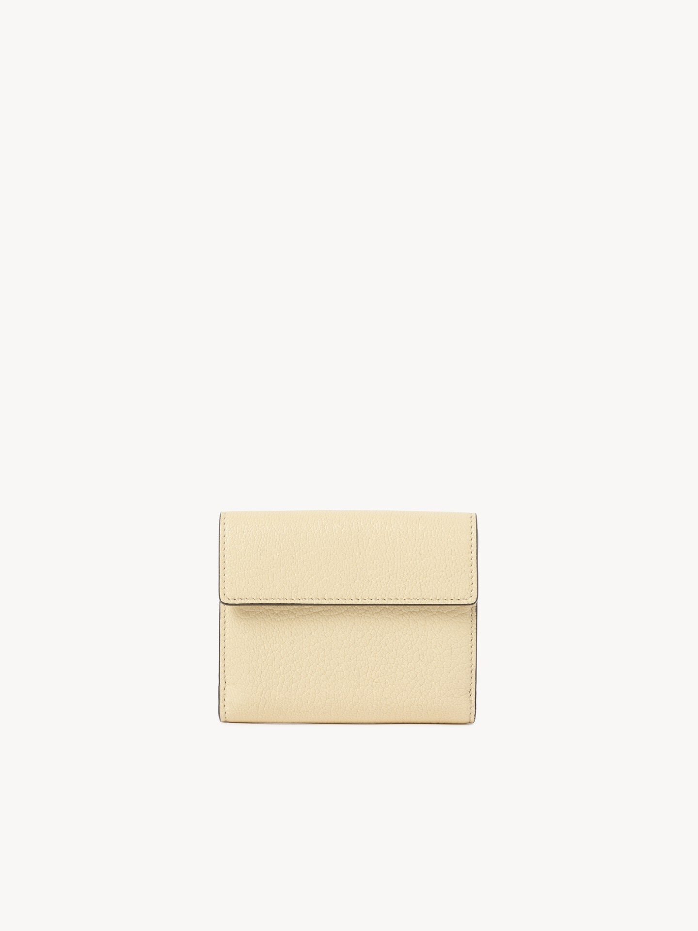 Petit portefeuille &agrave; trois volets Envelope en cuir grain&eacute; - 4.0