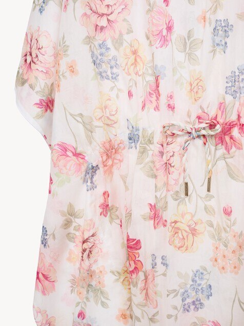 Kids' short-sleeve beach dress