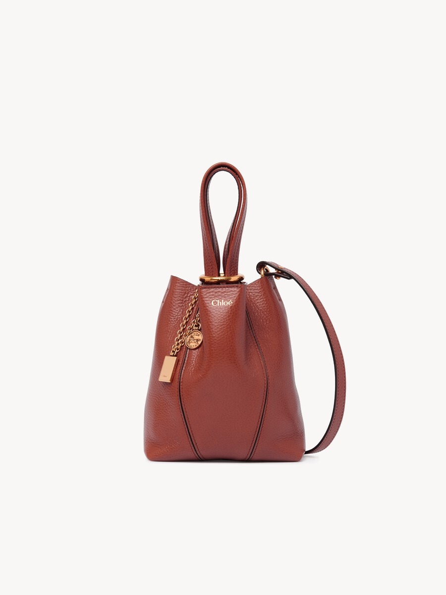 Bolso tote Chlo&eacute; Spin peque&ntilde;o de cuero granulado - 2