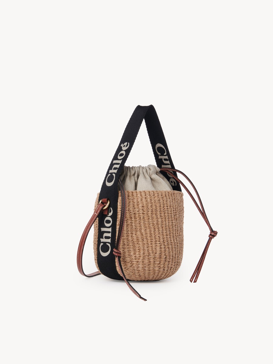Small Woody basket in natural fibers - 2