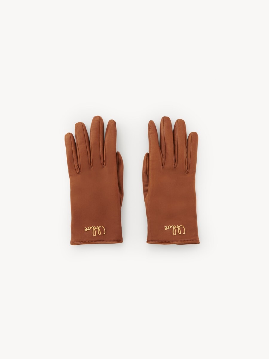 The Chlo&eacute; Iconic gloves in leather - 2