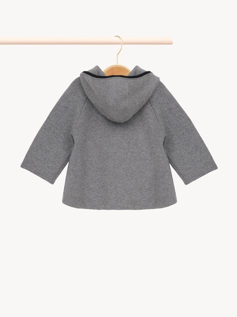 Manteau &agrave; capuche et logo Enfant