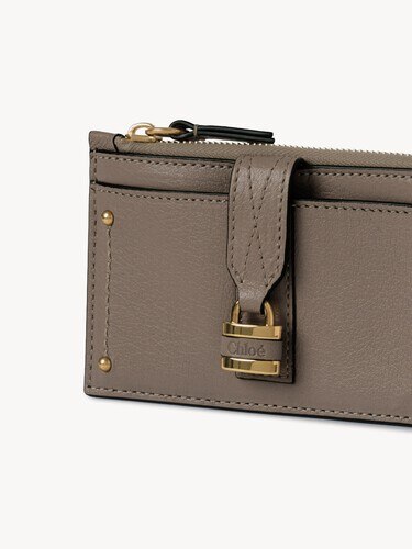 Small Paddington purse with card slots in grained leather - 6