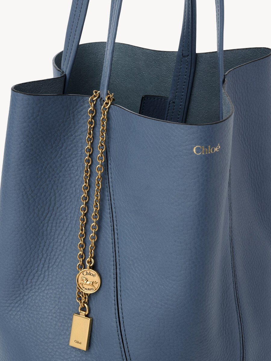 Bolso tote Chlo&eacute; Spin de cuero granulado - 7