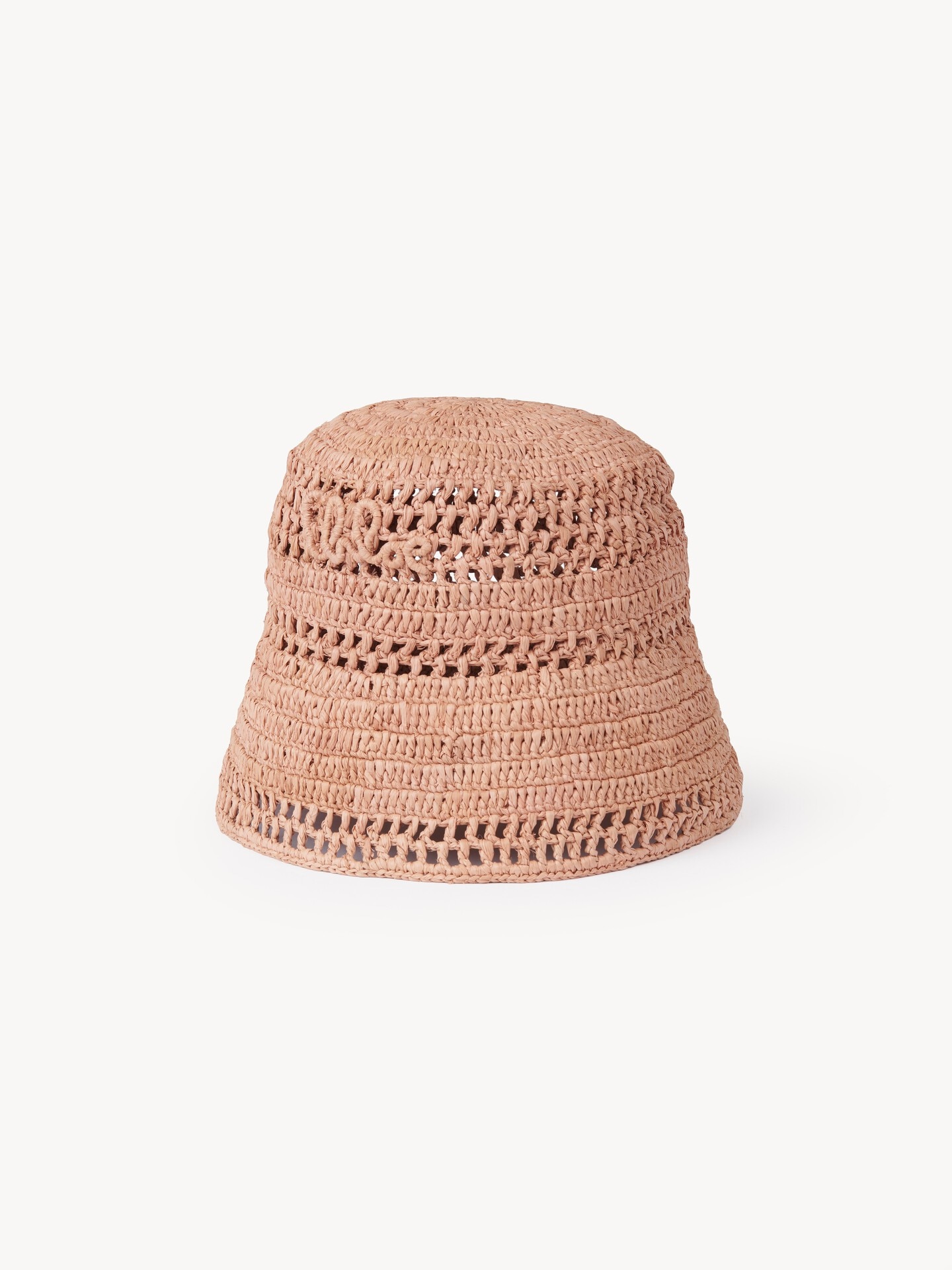 The Chlo&eacute; Sunset bucket hat in raffia - 1.0