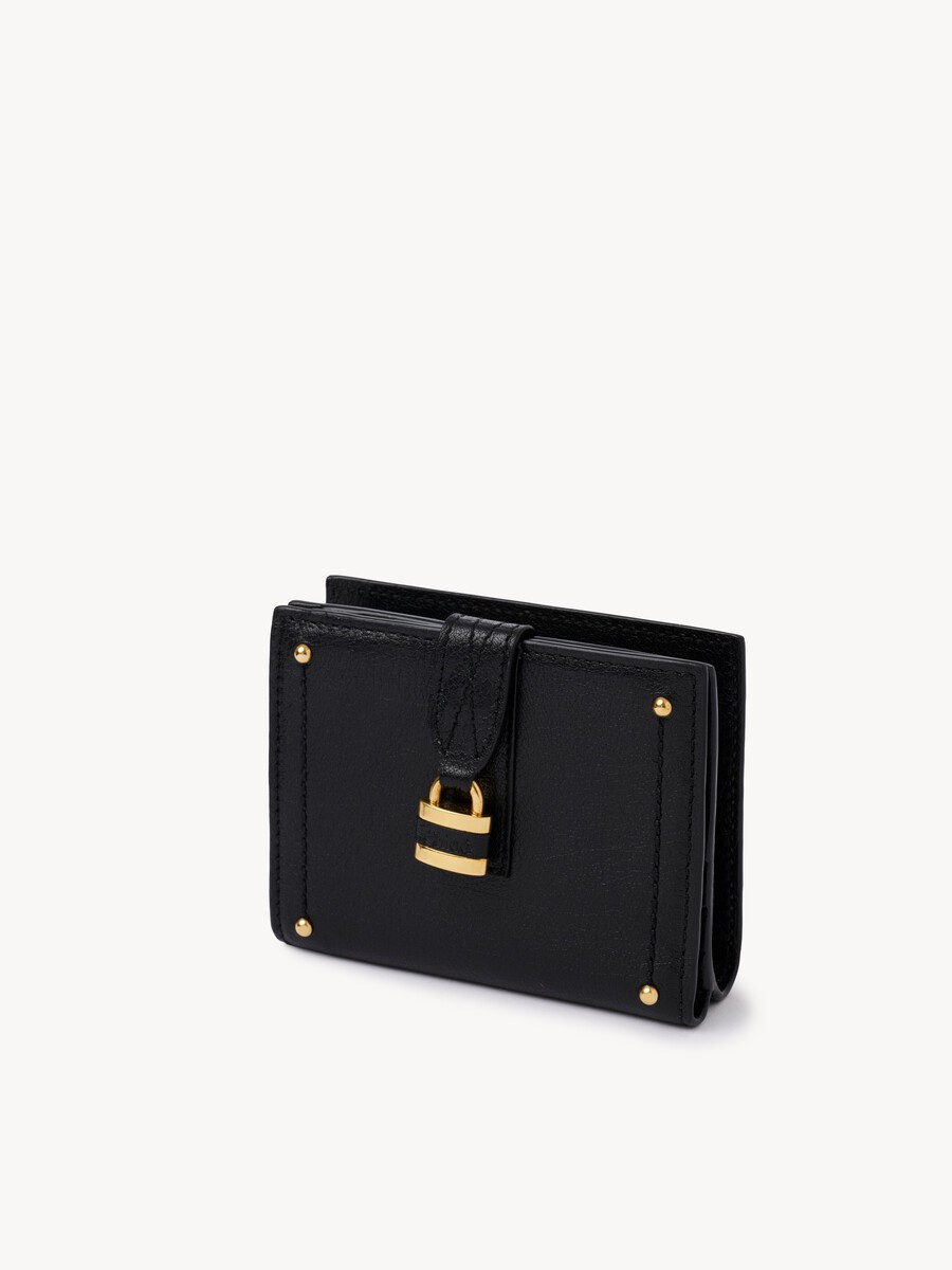 Cartera cuadrada Paddington de cuero granulado - 3
