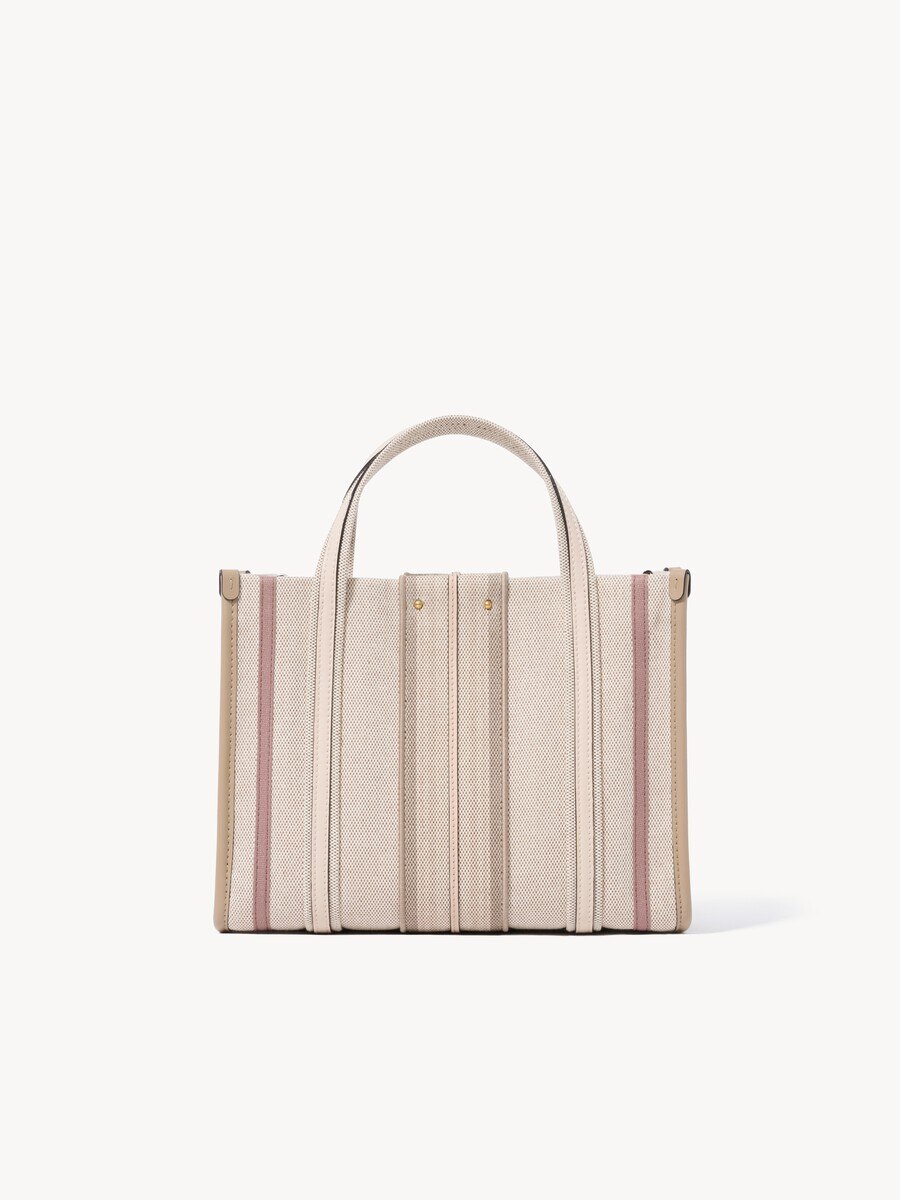 Small Woody Loop tote bag in canvas - 4