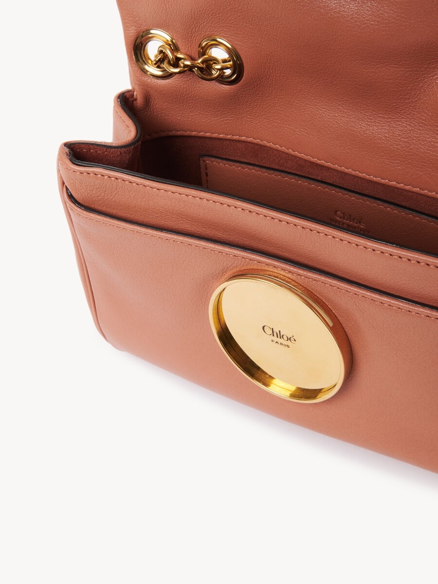 Small Chlo&eacute; Heritage shoulder bag in grained leather - 8