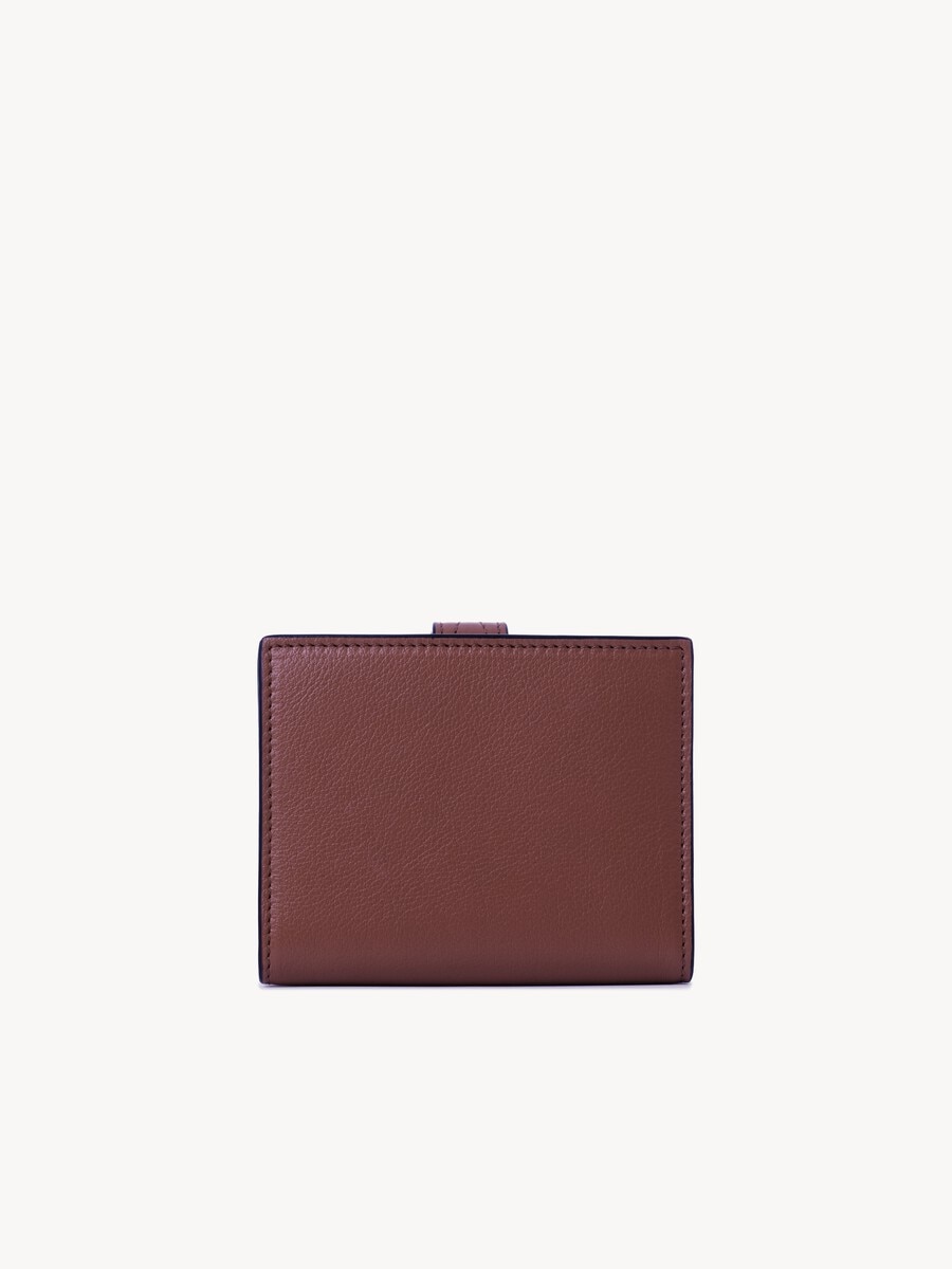 Portefeuille carr&eacute; Paddington en cuir grain&eacute; - 4