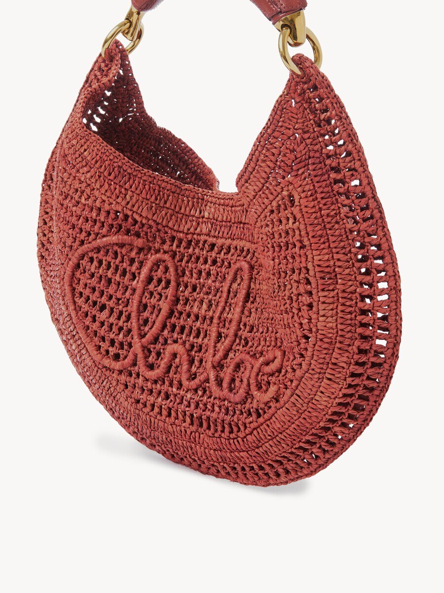 Bolso hobo Summer Banana de rafia - 4