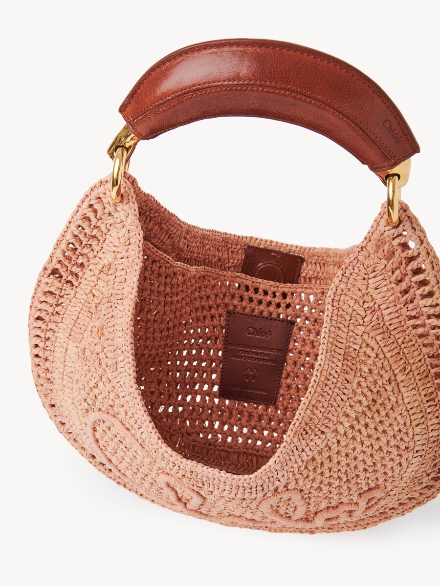 Bolso hobo Summer Banana de rafia - 6