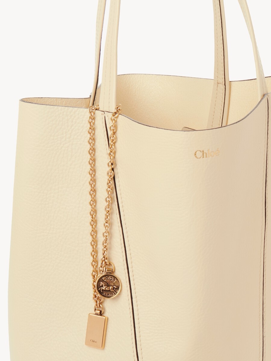 Bolso tote Chlo&eacute; Spin de cuero granulado - 6