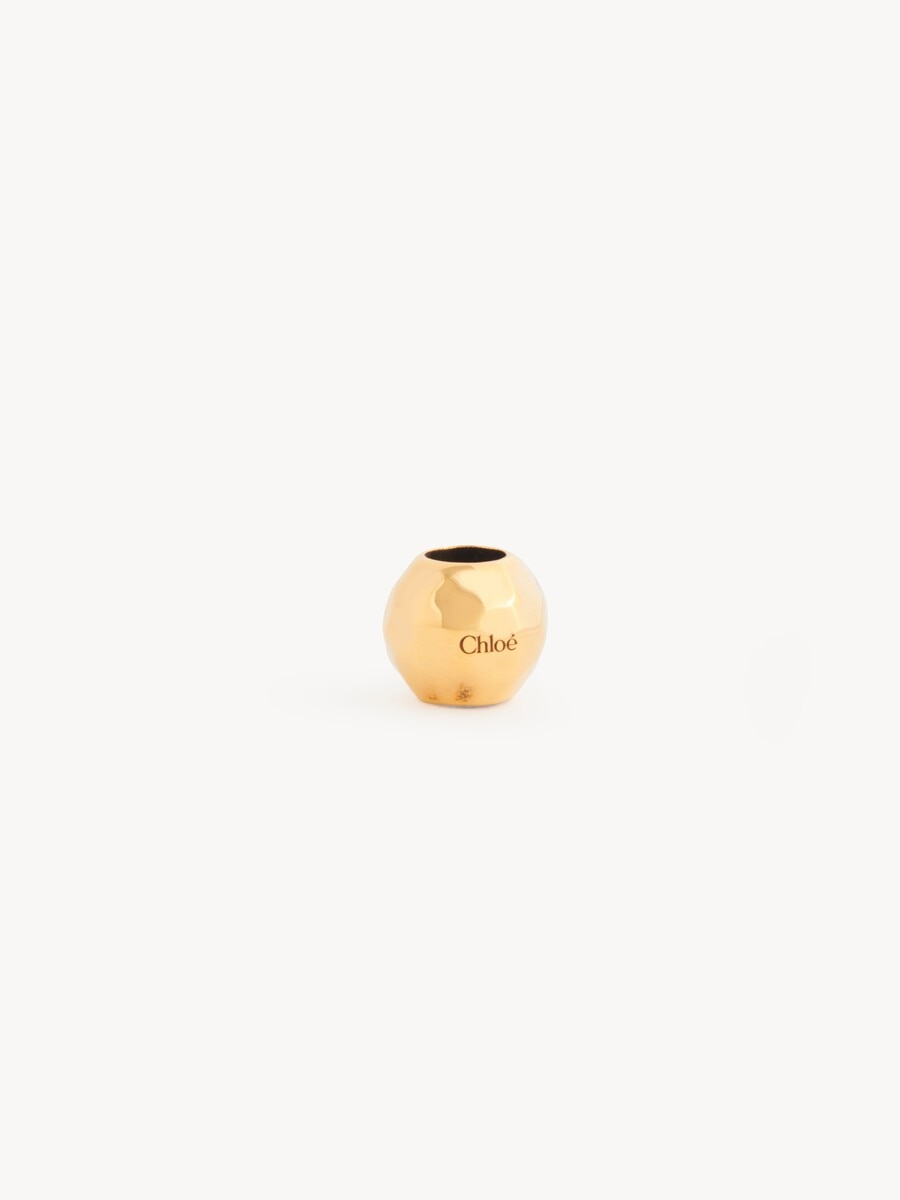 Sphere Dice charm for Bracelet bag in brass - 2