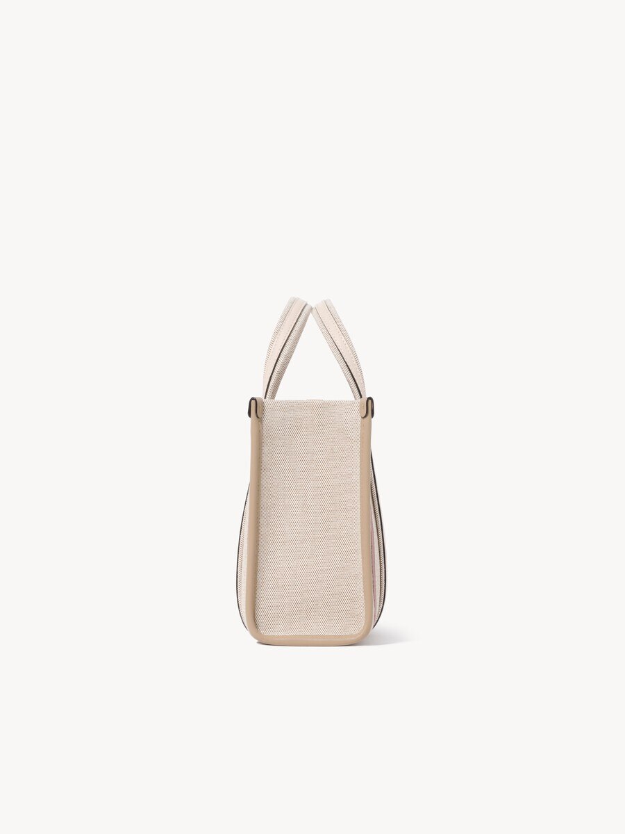 Small Woody Loop tote bag in canvas - 6