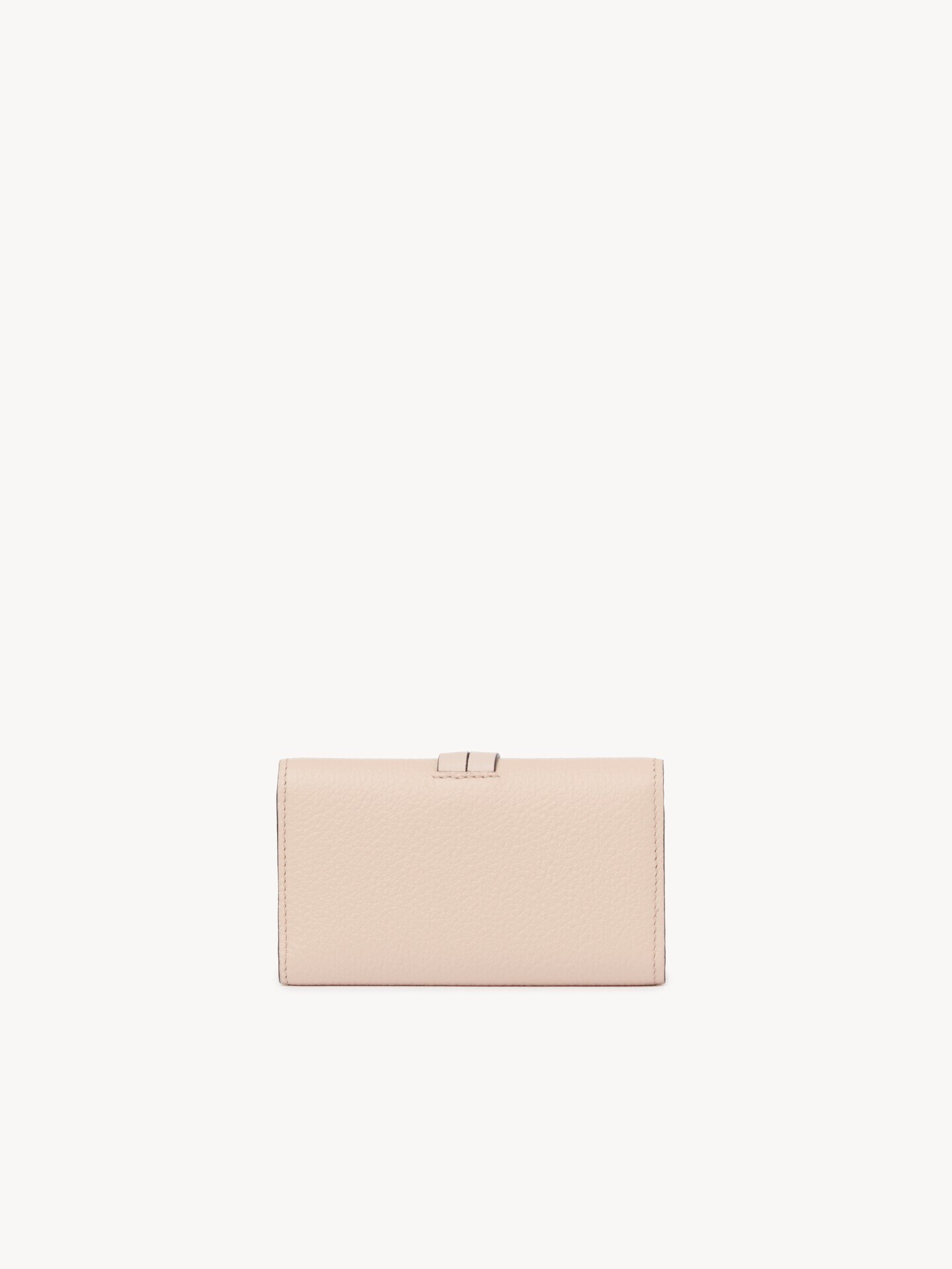 Alphabet key case in grained leather - 3.0
