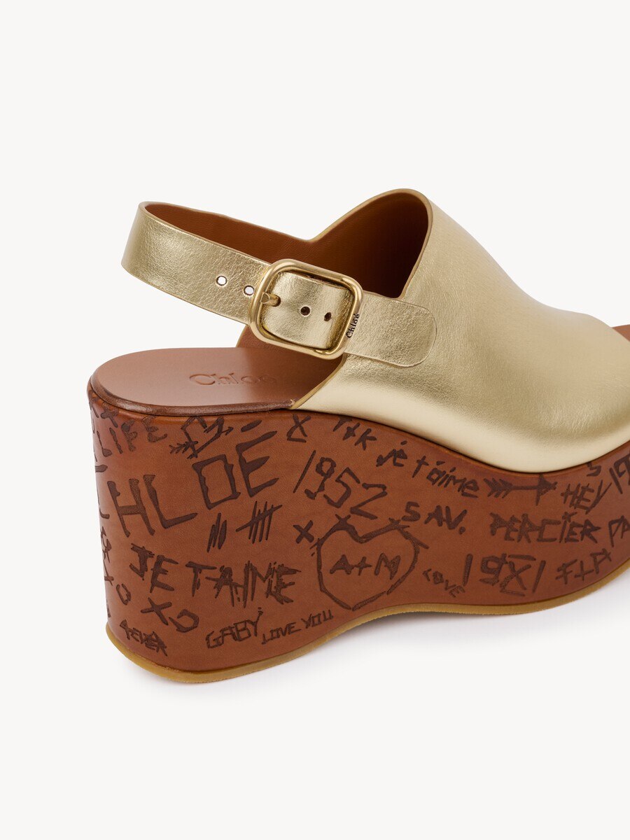 Maxime wedge sandal - 5