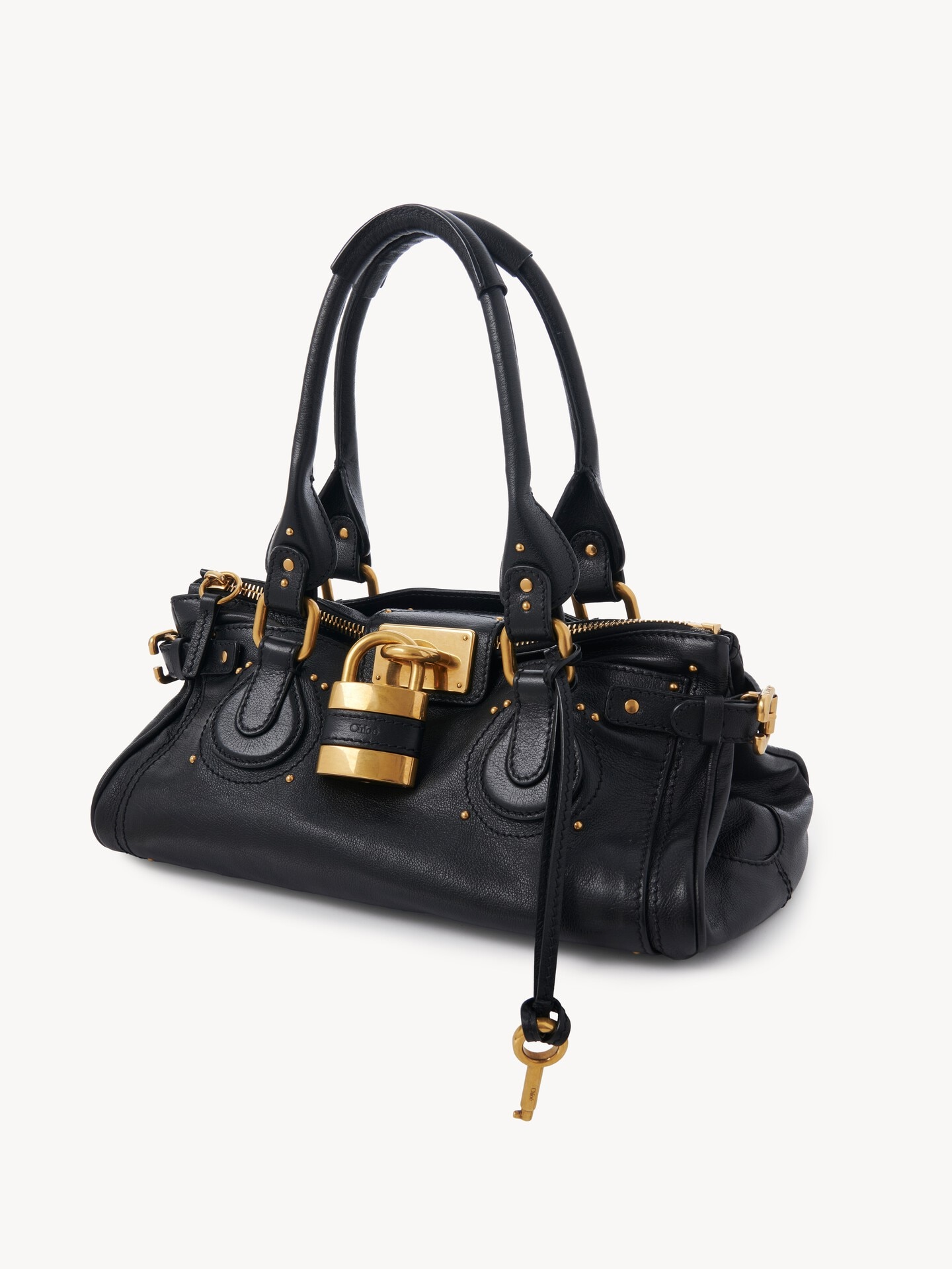 Paddington bag in grained leather - 3.0