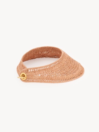 The Chlo&eacute; Raffia visor - 6