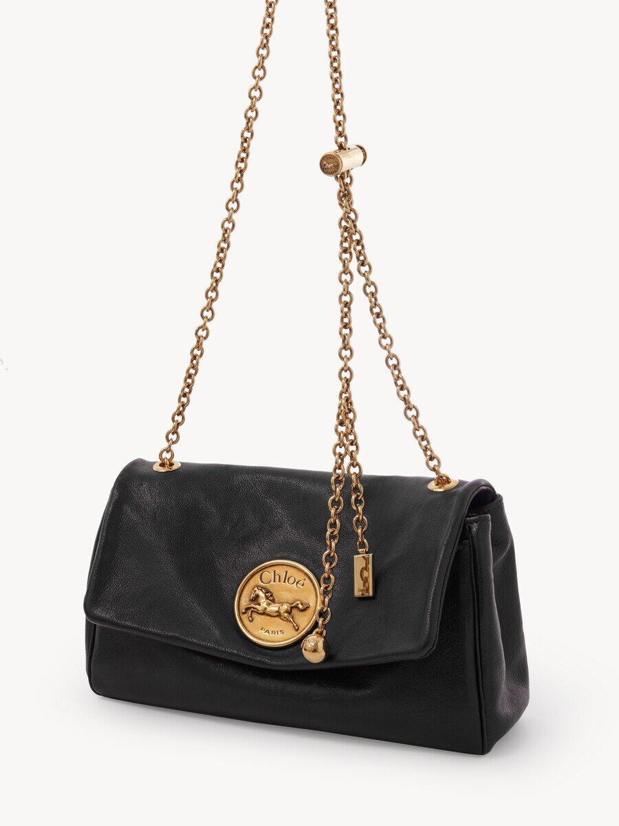 Bolso de hombro Chlo&eacute; Heritage de cuero granulado - 3