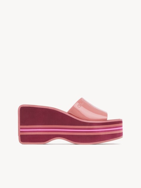 Swimming Cool wedge mule