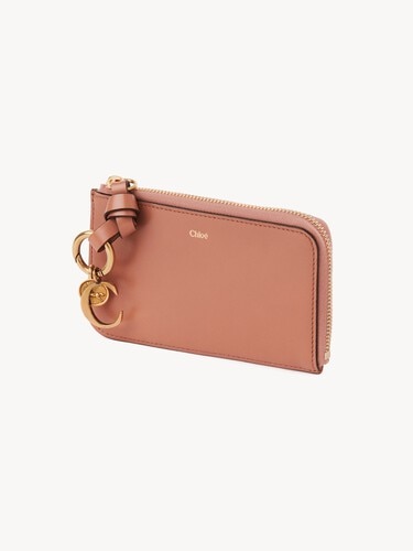 Alphabet wallet in shiny leather - 3
