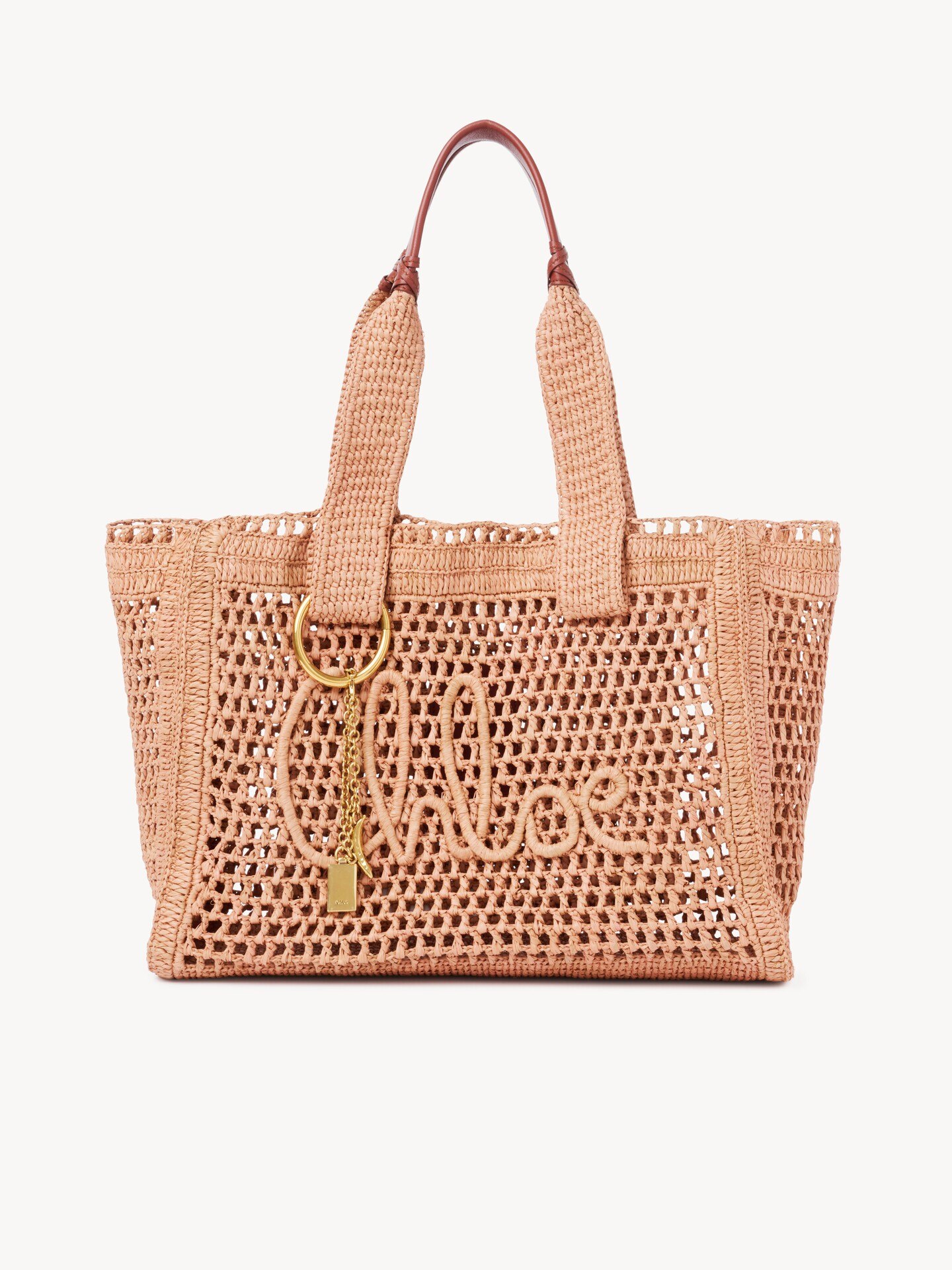 Sac cabas east-west Summer Banana en raphia - 1.0