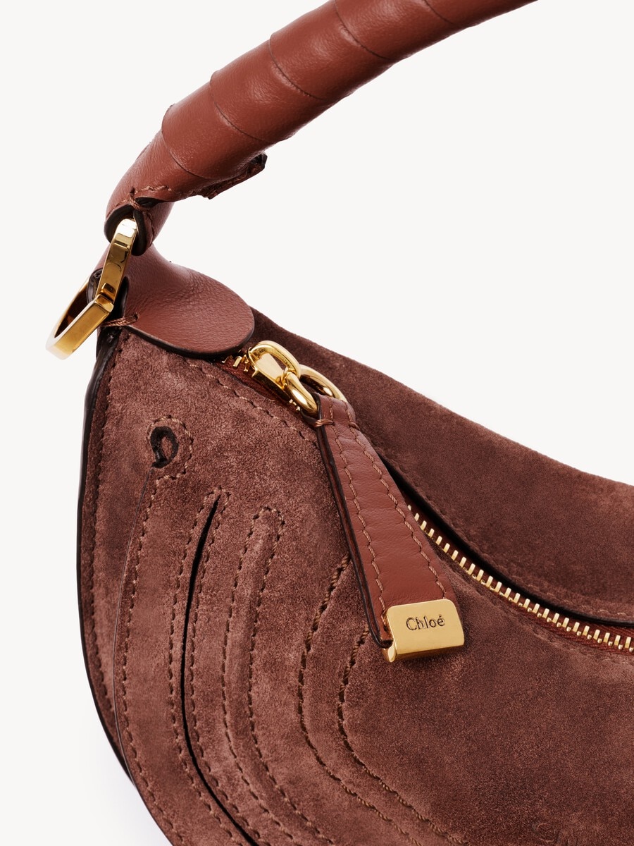 Minibolso de hombro Marcie de ante - 7